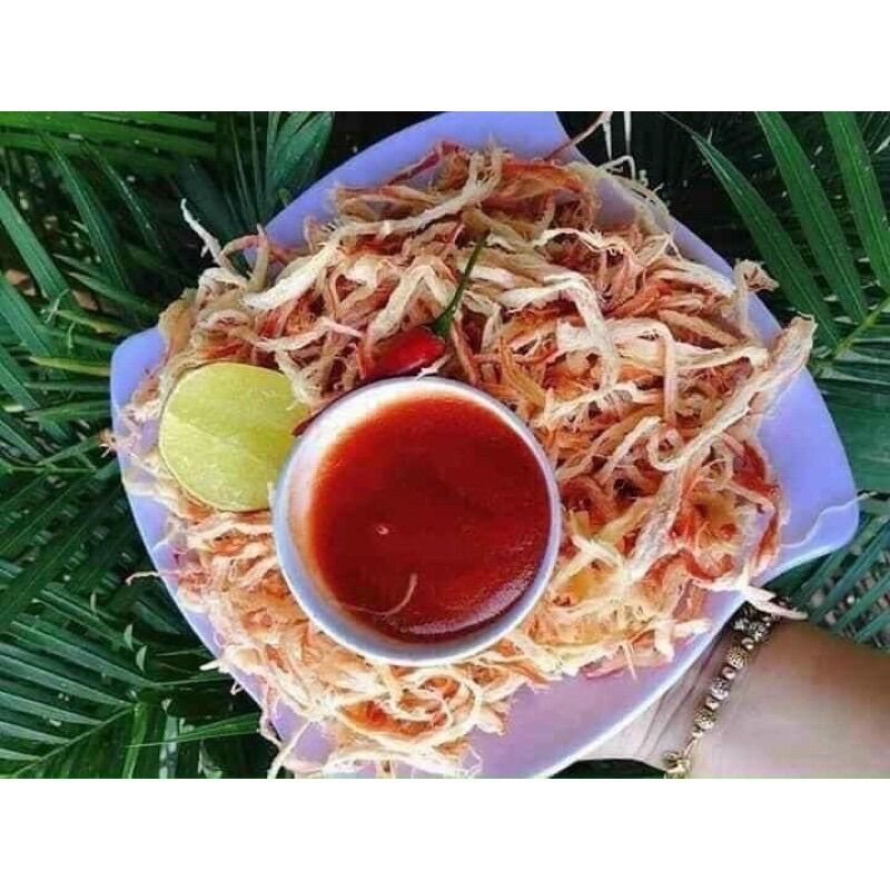 Mực Xé Sợi hấp nước dừa hũ 250gr