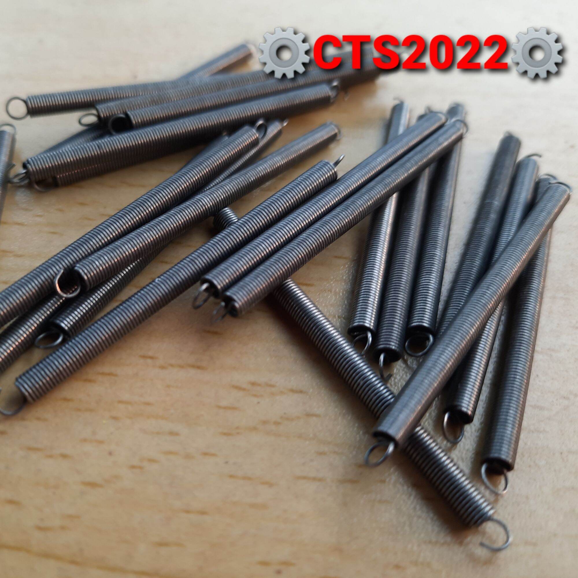 Lò xo kéo thép phi 3mm sợi 0.4mm