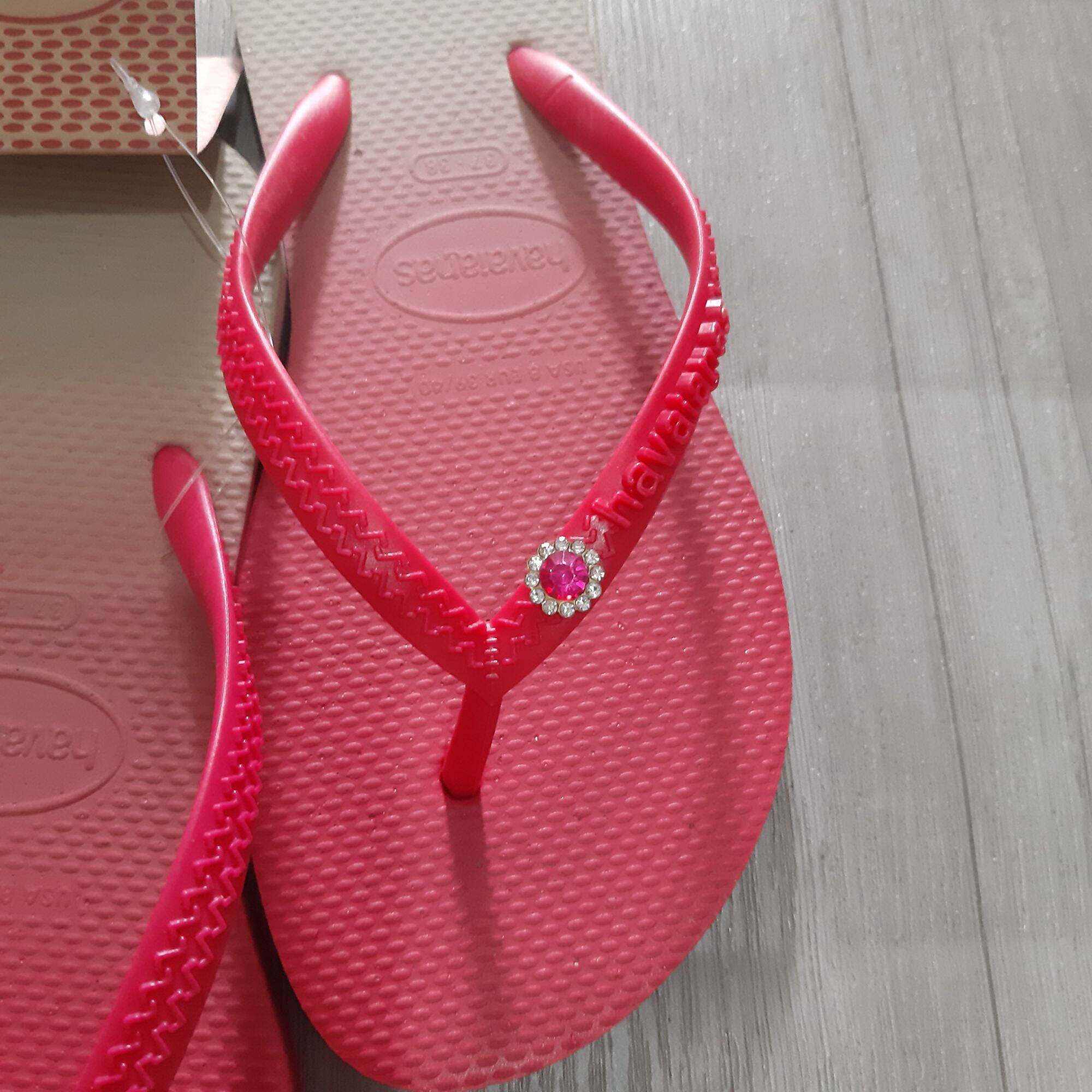🔥FREESHIP🔥HAVAIANAS - Dép Nữ Ombre Đính Đá