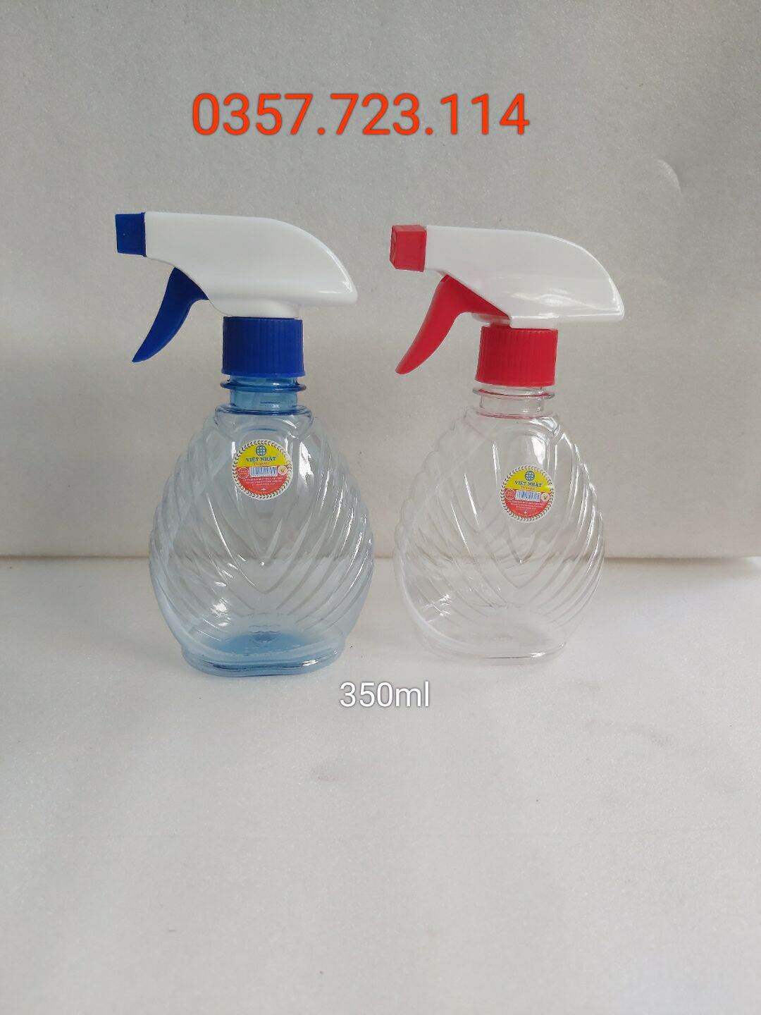 Chai nhựa xịt kính 350ml