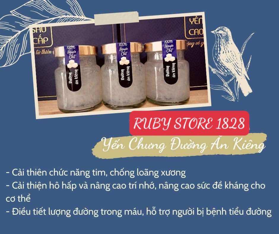 YẾN CHƯNG ĐƯỜNG ĂN KIÊNG(1 Hủ 70ml)