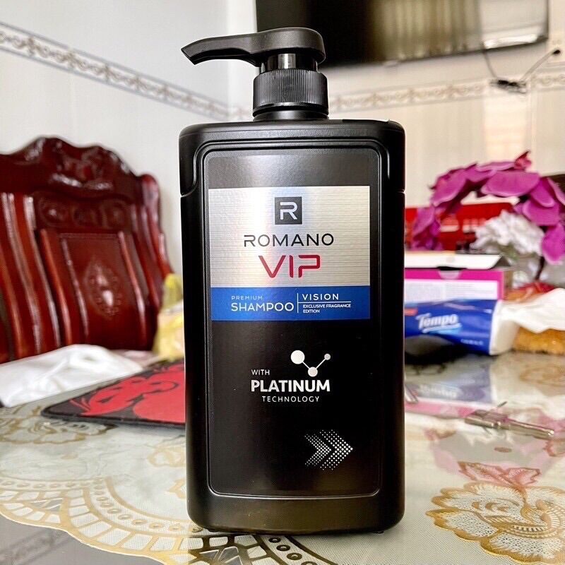 Dầu gội nước hoa cao cấp romano 650ml
