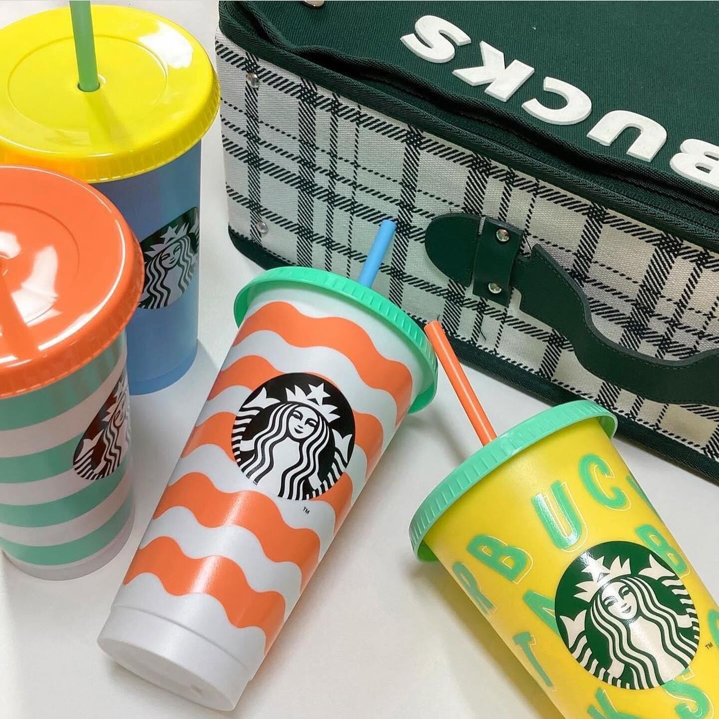 [STARBUCKS REUSABLE] - TỔNG HỢP MẪU LY NHỰA HOT CUP 16oz & COLD CUP 24oz