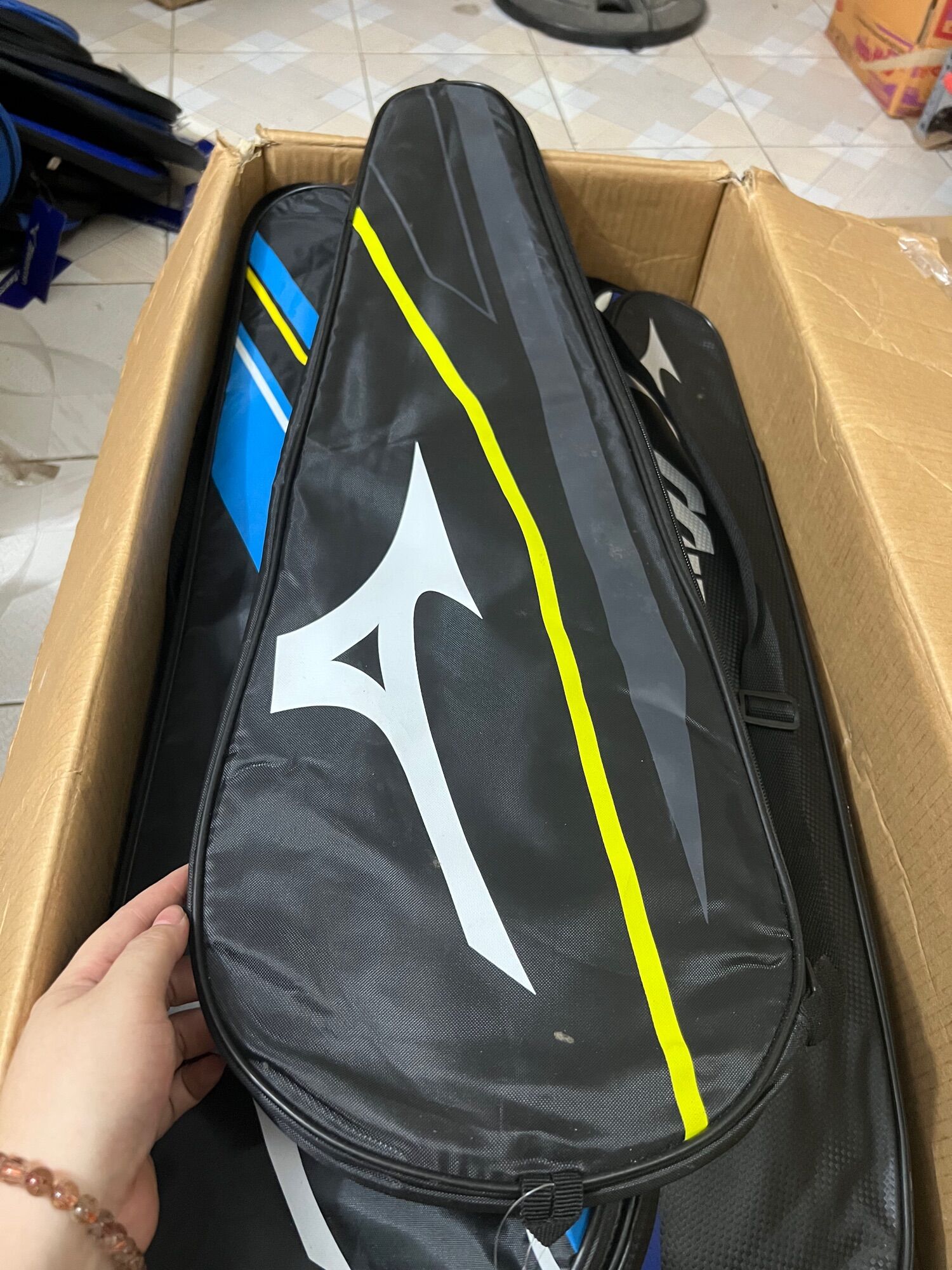 Túi đựng vợt cầu lông Mizuno