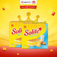 Combo 2 Hộp Bánh Bông Lan Solite Tầng Kem Phô Mai 230g