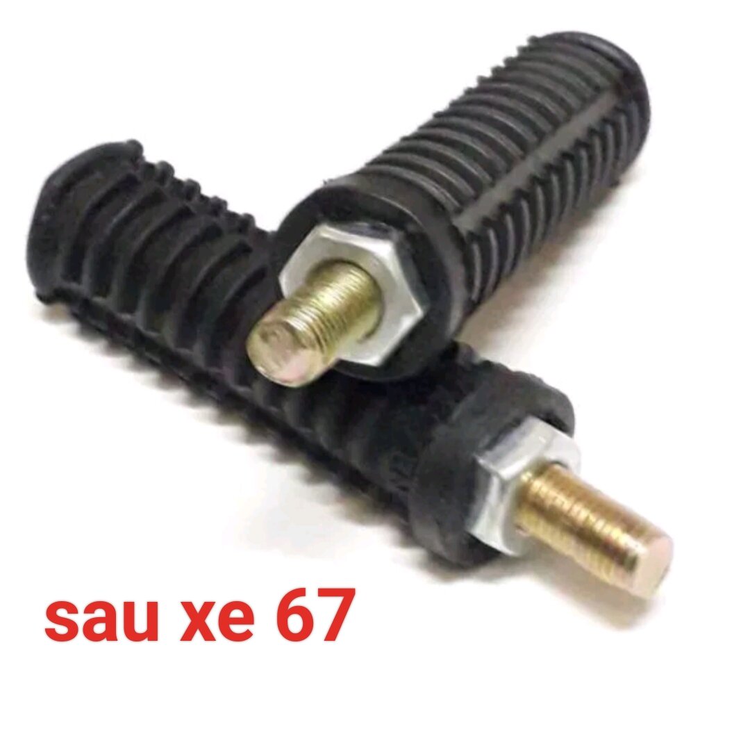 cao su gác chân sau xe 67. cốt 10ly -2 cái