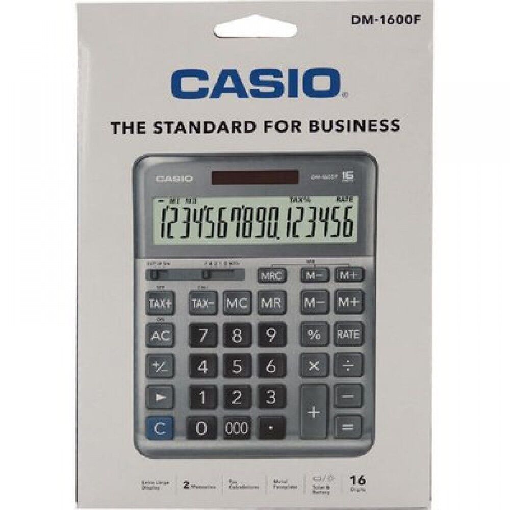 Máy tính để bàn Casio DM-1600F Chính Hãng [16 Số]