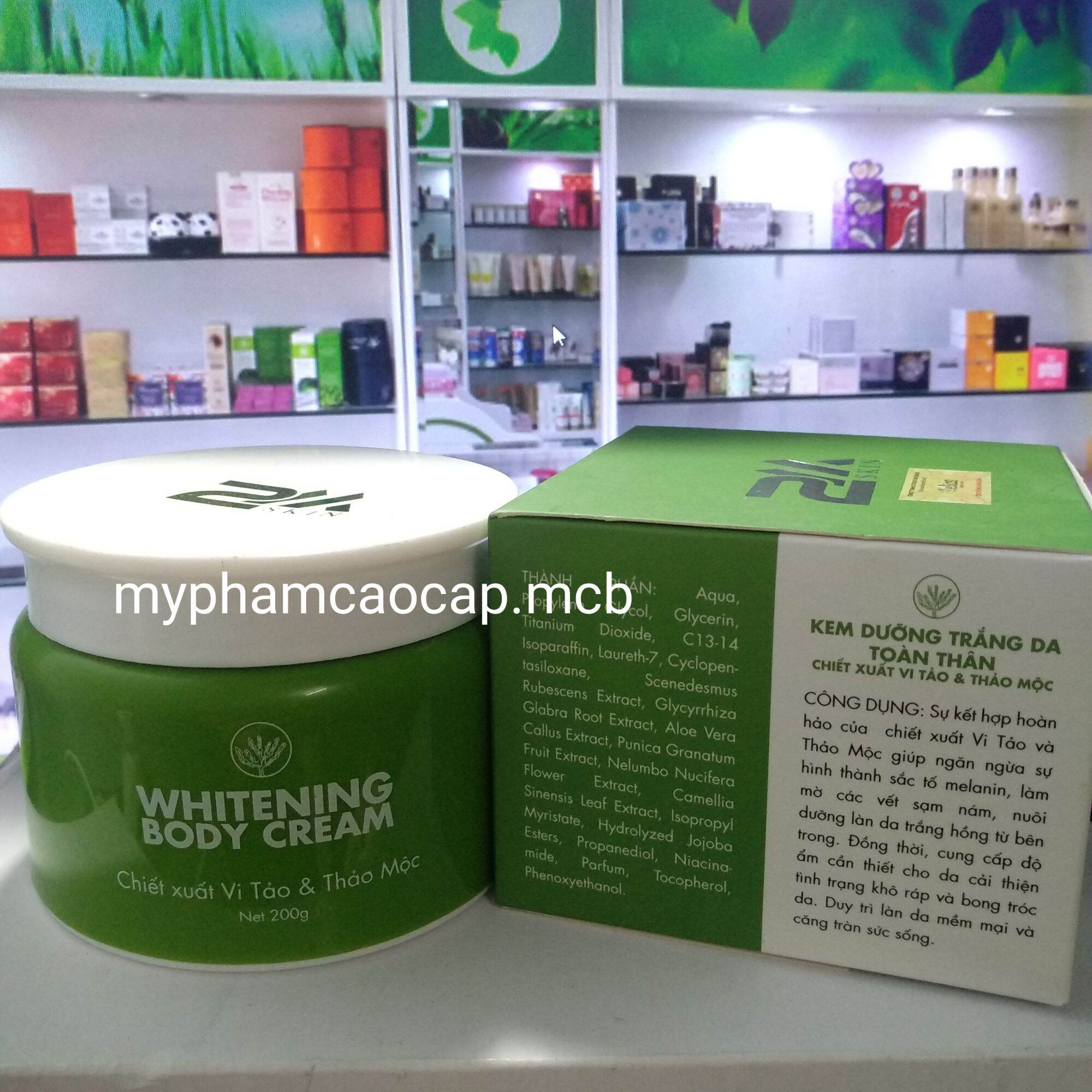 KEM BODY TRẮNG DA VỊ TẢO THẢO MỘC 2MSKIN