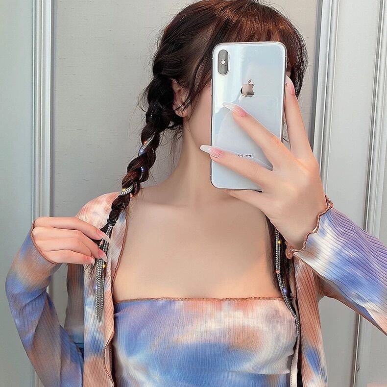 Kẹp tóc đính đá dây dài lấp lánh - Arora boutique