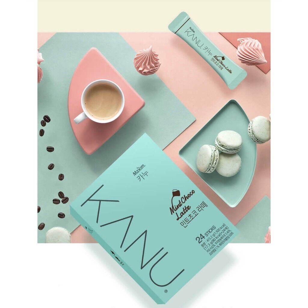 [MAXIM] Cà Phê Kanu MintChoco Latte - [맥심] 카누 민트초코 라떼 138.4G