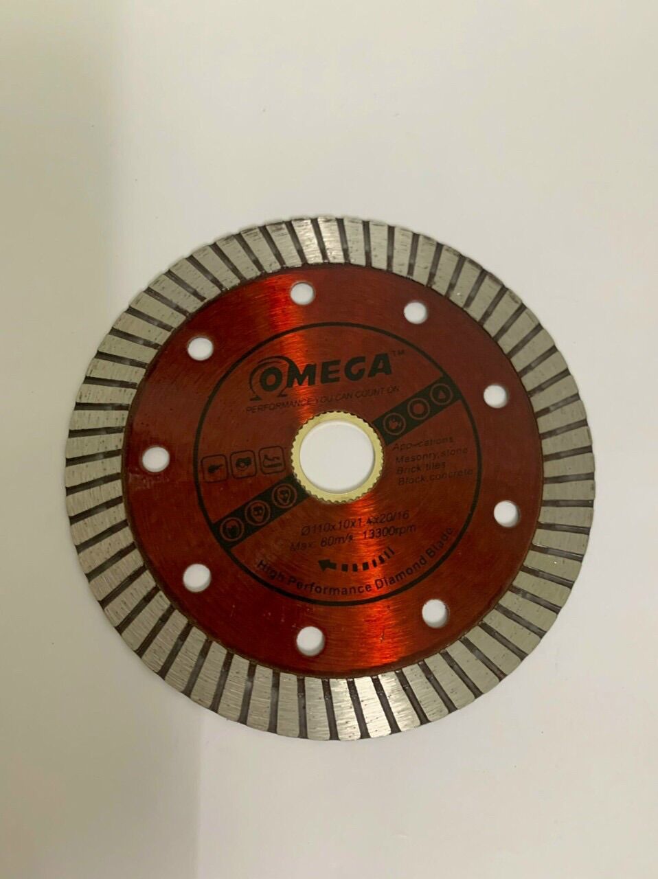 LƯỠI CẮT GẠCH ĐA NĂNG - OMEGA 110(R)-125(R)