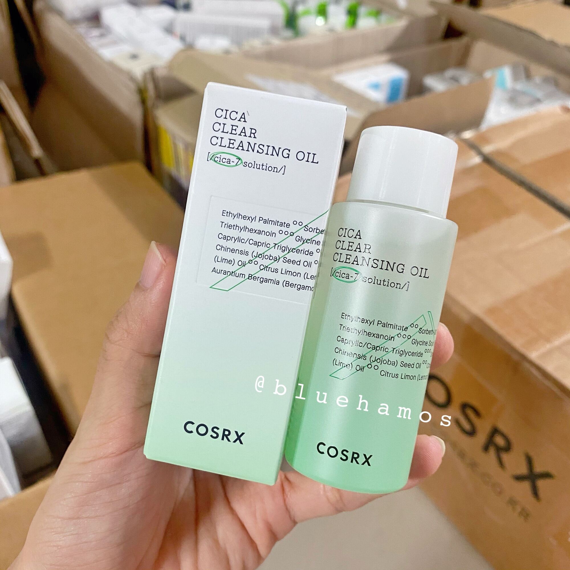 Dầu Tẩy Trang Dành Cho Da Nhạy Cảm Cosrx Cica Clear Cleansing Oil 50Ml