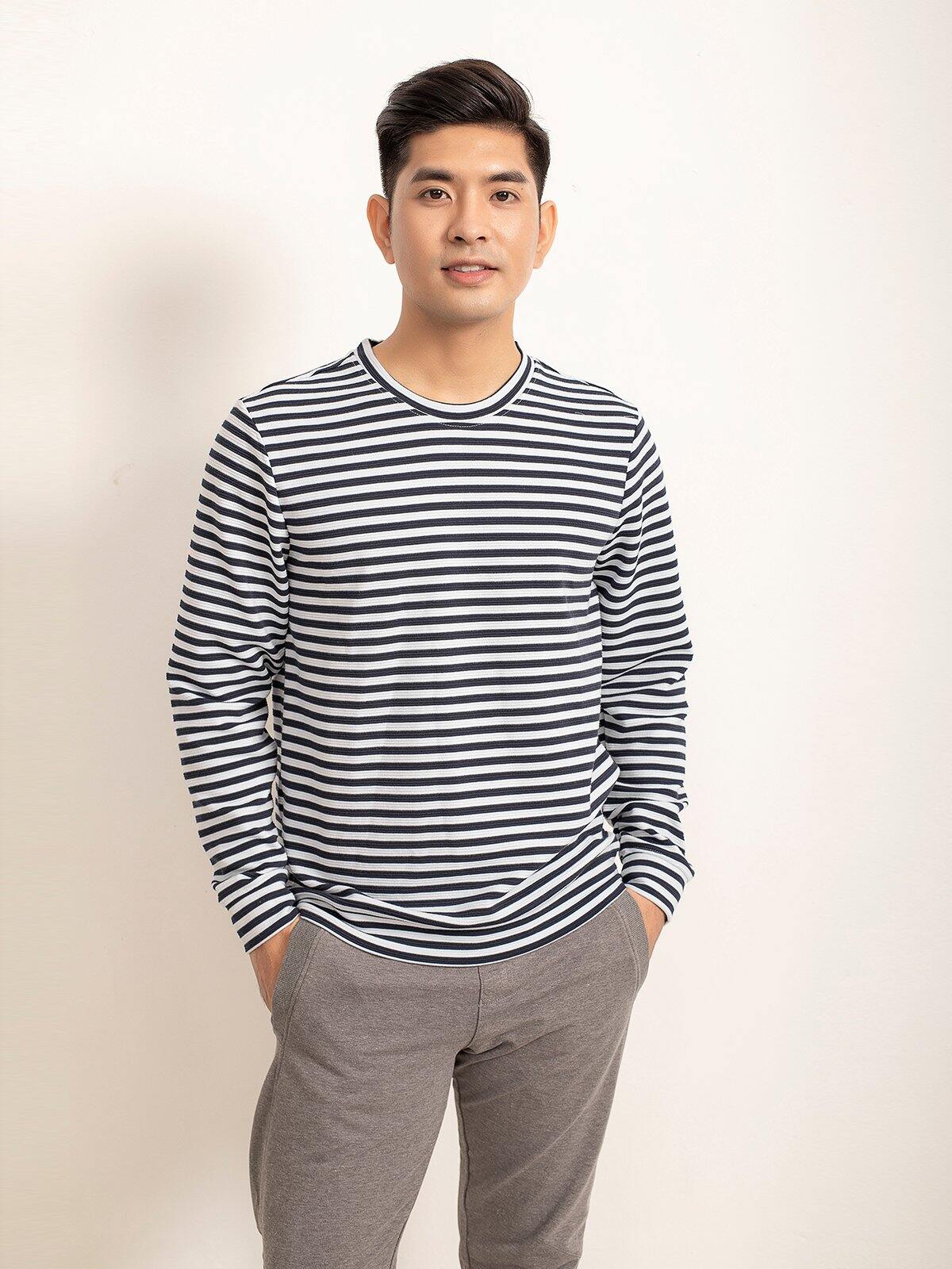 Áo ti-shirt dài tay nắm kawin ksw001w9