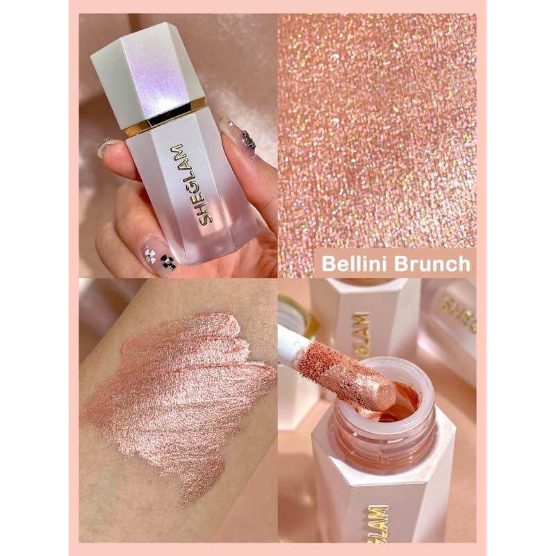 [SHEGLAM] Nhũ Bắt Sáng Glow Bloom Dạng Lỏng Thuần Chay