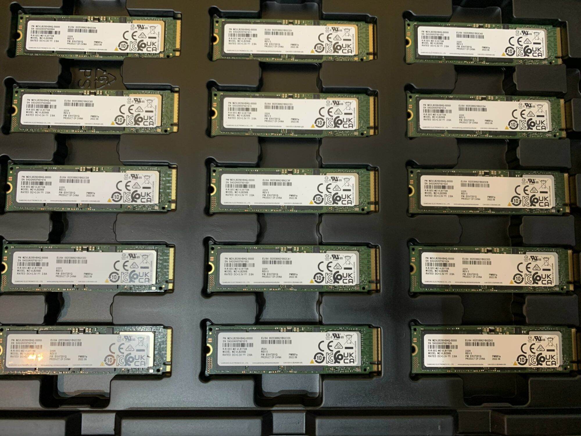 Ổ cứng SSD M2 PCIe 2280 Samsung PM981a 256GB NVMe - bảo hành 36 tháng tại Shopbig1990. 
