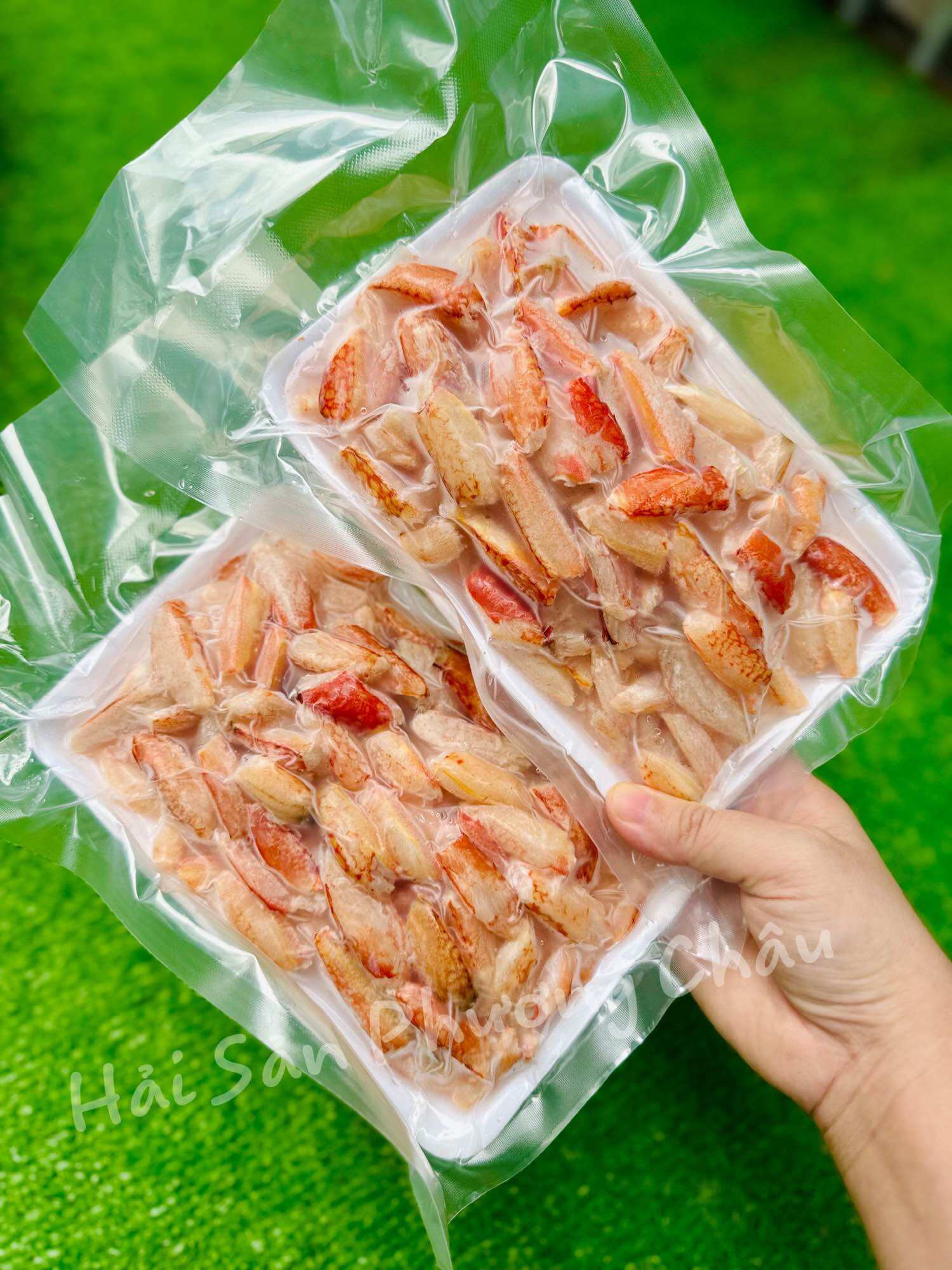 Càng ghẹ lớn bóc sẵn 250g - thịt cua ghẹ đông lạnh chất lượng