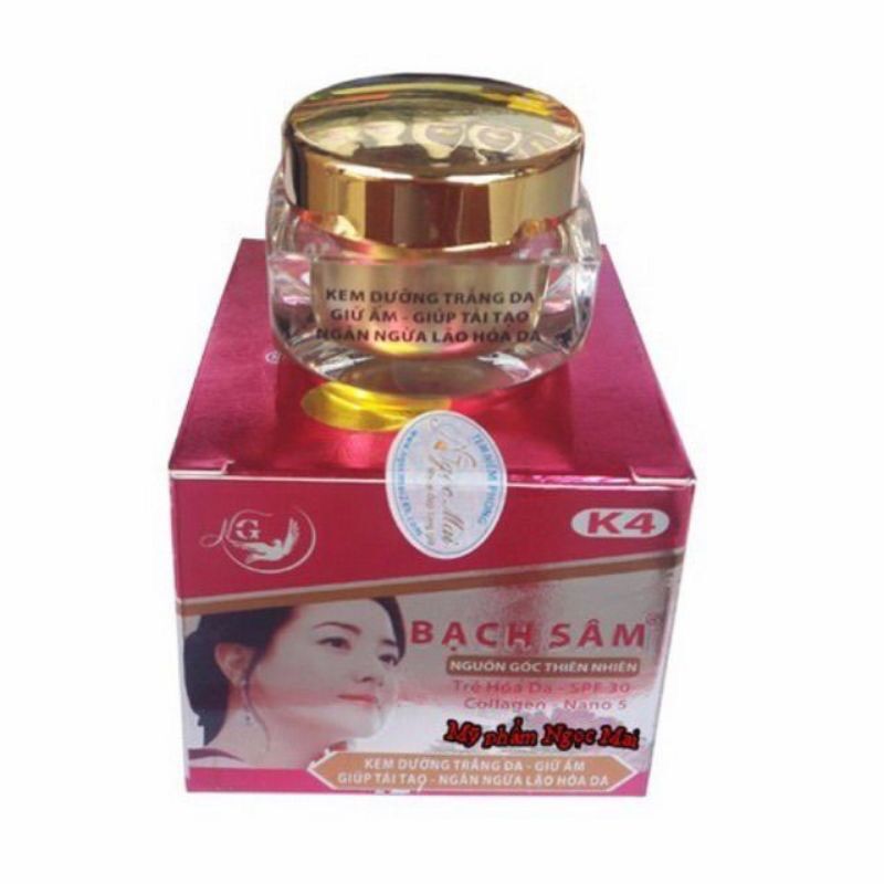 kem Bạch Sâm trắng da giữ ẩm k4