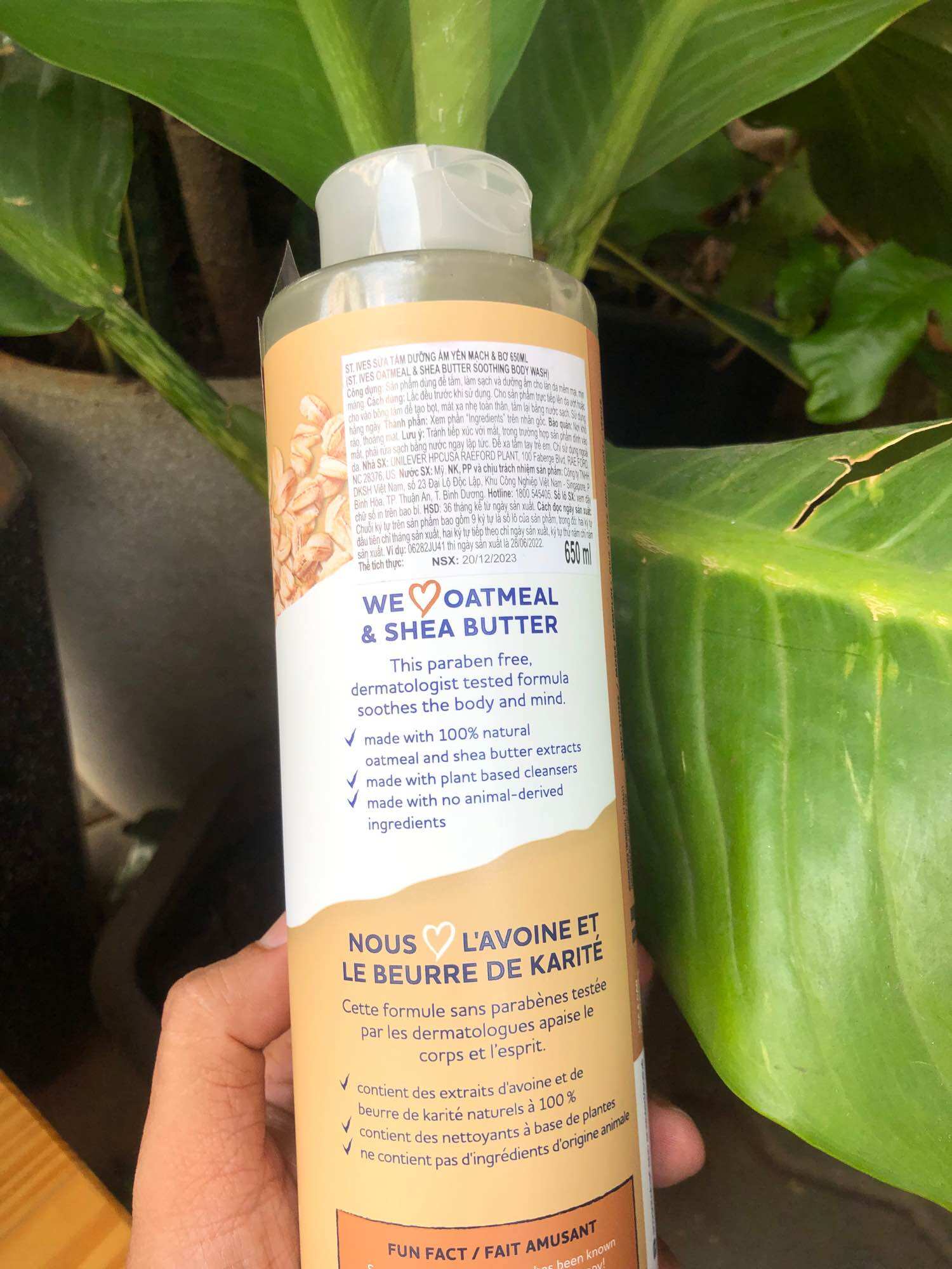 Sữa Tắm ST.IVES  473- 650ml