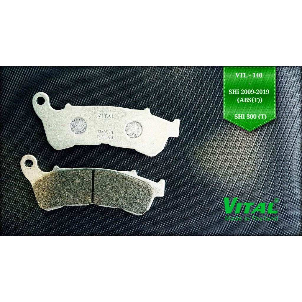 Combo bố thắng đĩa trước và sau cho xe shi 2009-2020/sh vn 125i 2019 hiệu vital -bố thắng đĩa vital