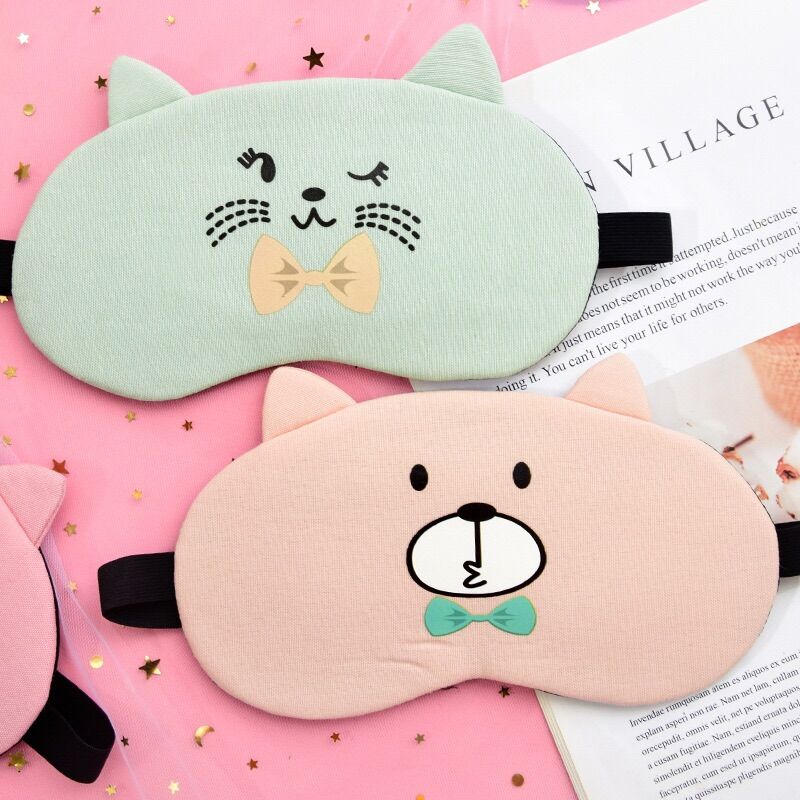 🌸BỊT MẶT NGỦ TAI MÈO CÓ GEL DỄ THƯƠNG🌸