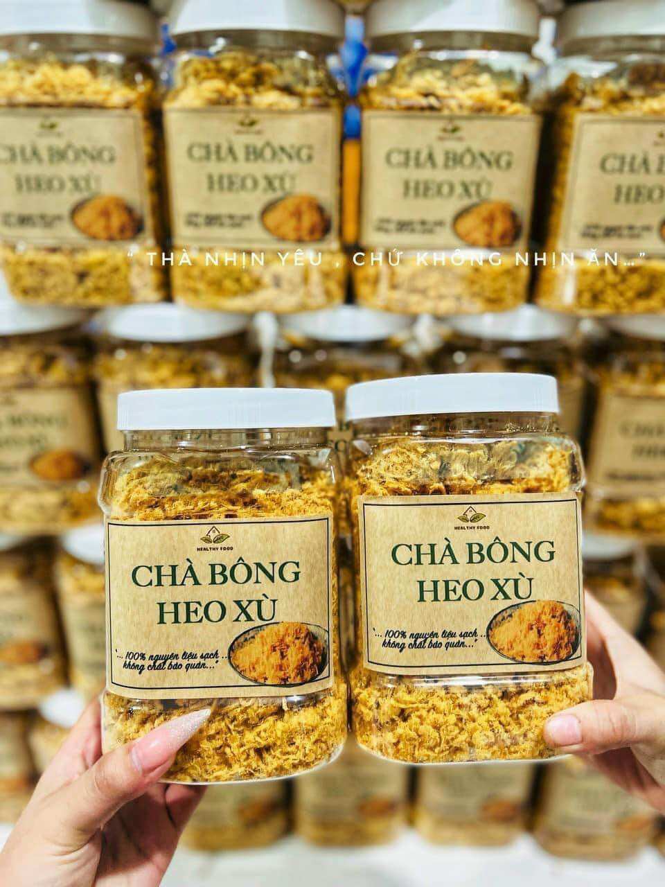 Hủ 500gr chà bông heo
