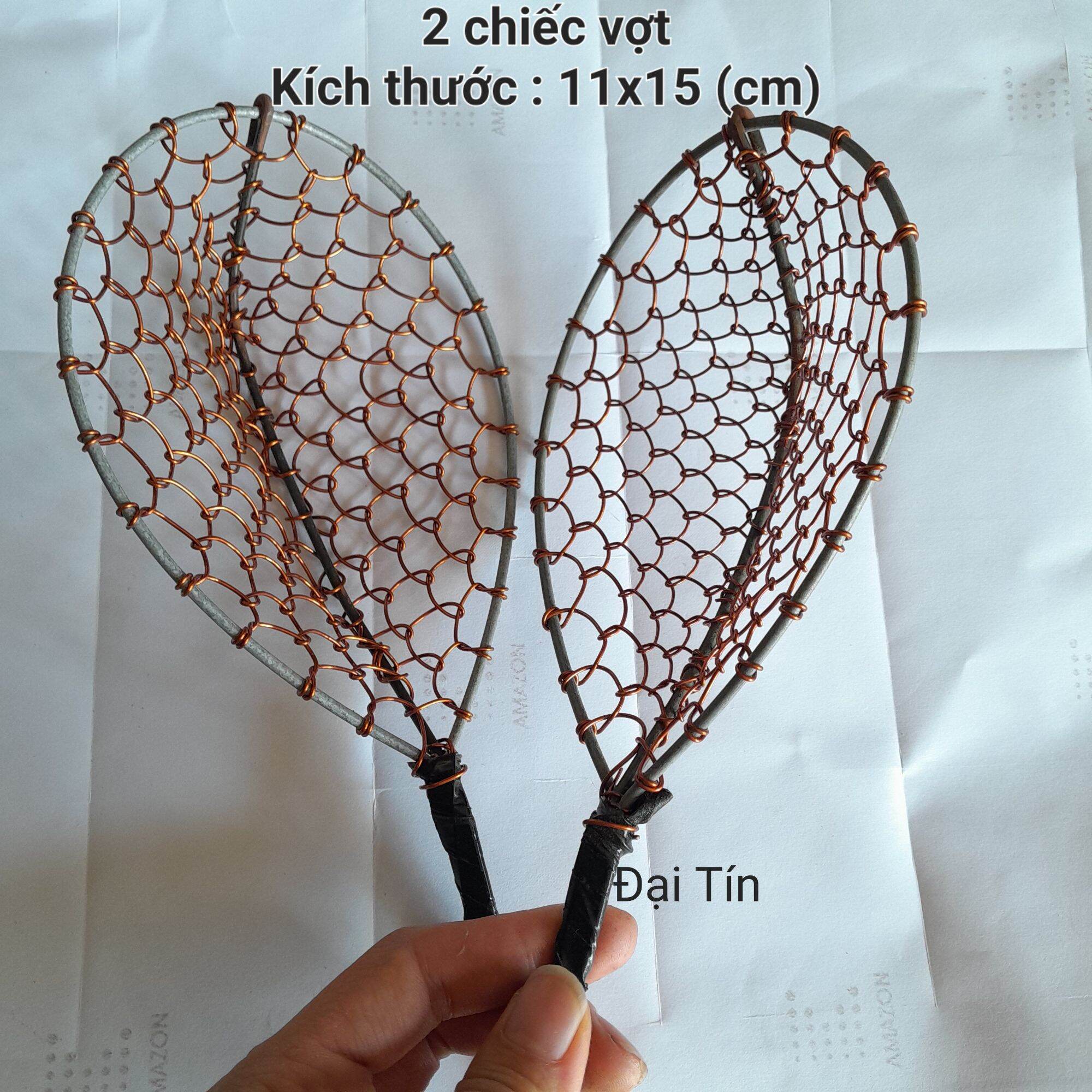 Vợt cá dây đồng . dây đồng mới 100% . vợt cứng cáp , chắc chắn.