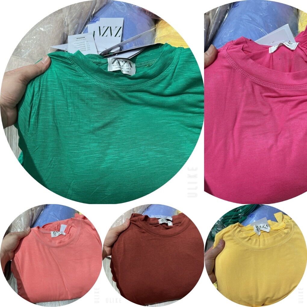Combo 3 áo thun trơn body cổ tròn tay dài