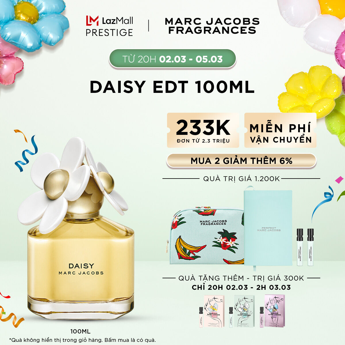 Marc Jacobs Daisy Edt Women's Perfume 100ml