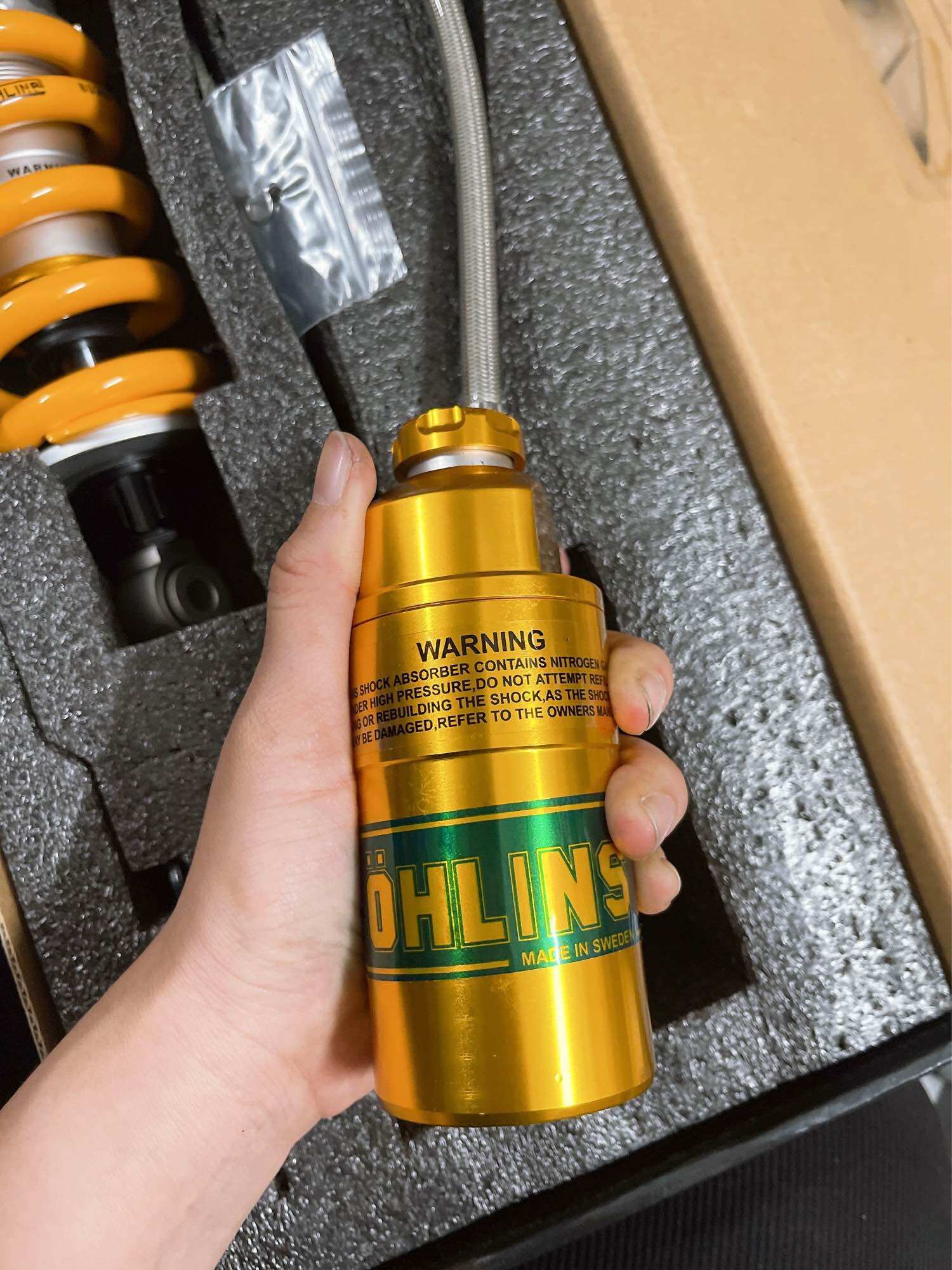 Phuộc ohlins bình dầu gắn winner winx