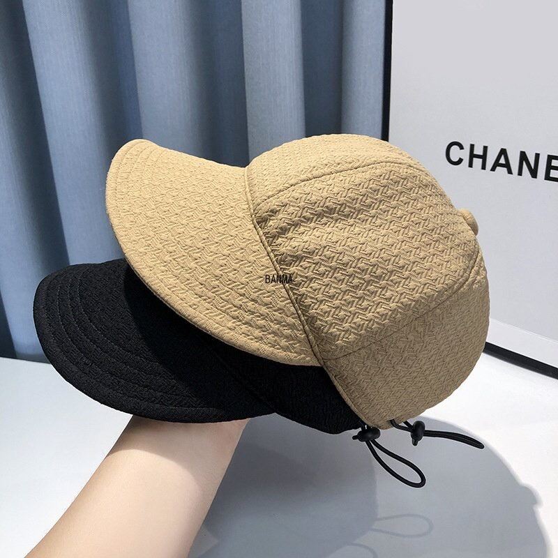 Nón Tai Bèo Vành Rộng Mềm Mại Chống Nắng Phối Dây Rút Thời Trang Đi Biển Mùa Hè Cho Nữ