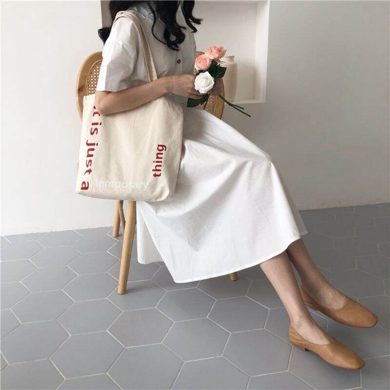 Túi tote vải canvas Ulzzang Thing is