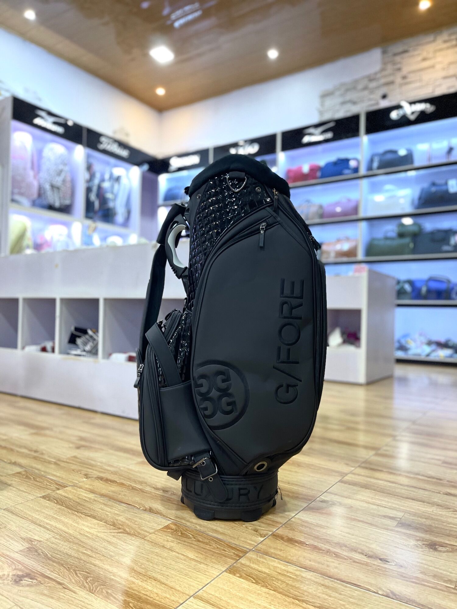 Túi gậy golf G4 new 2022 shop golf Hồng nhung