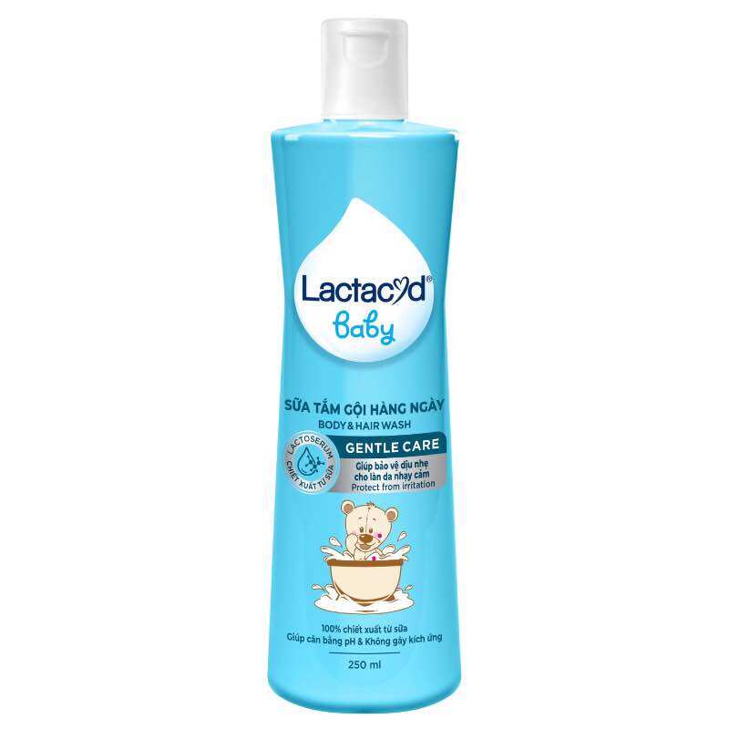 Sữa tắm dành cho bé Lactacyd Baby Gentle Care 250-500ml