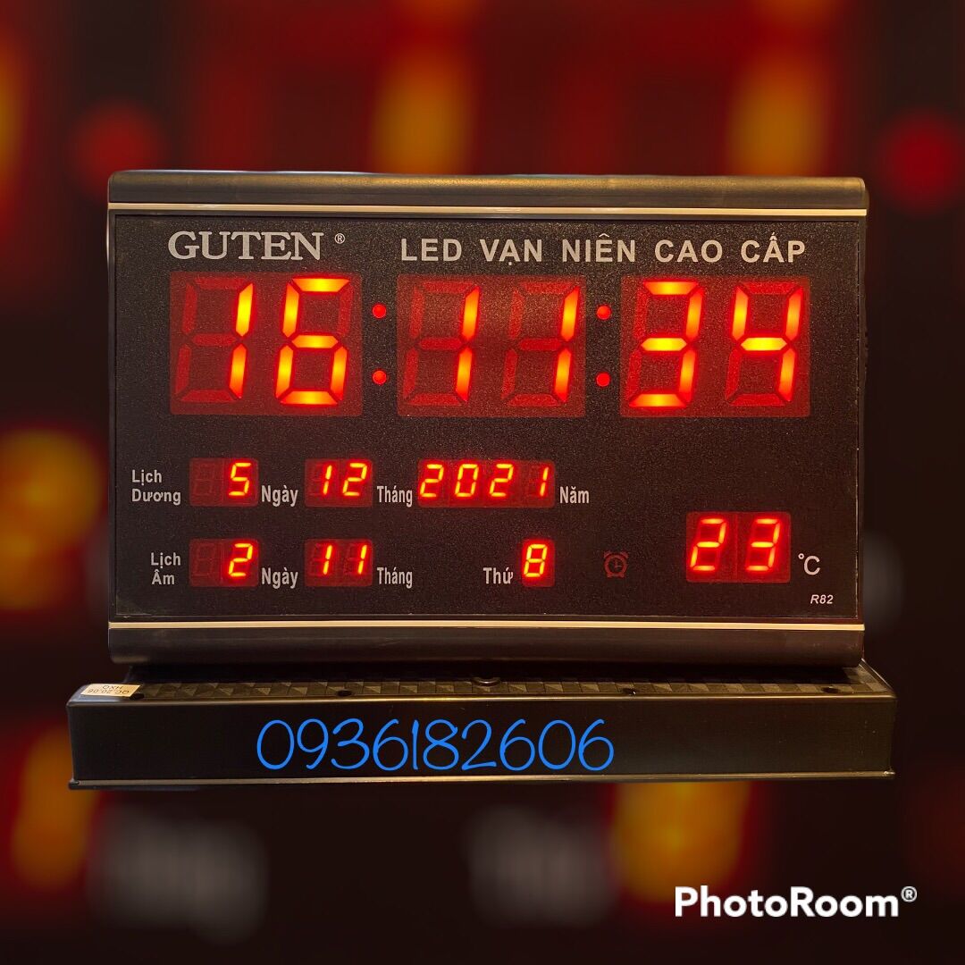 ĐỒNG HỒ LED VẠN NIÊN GUTEN