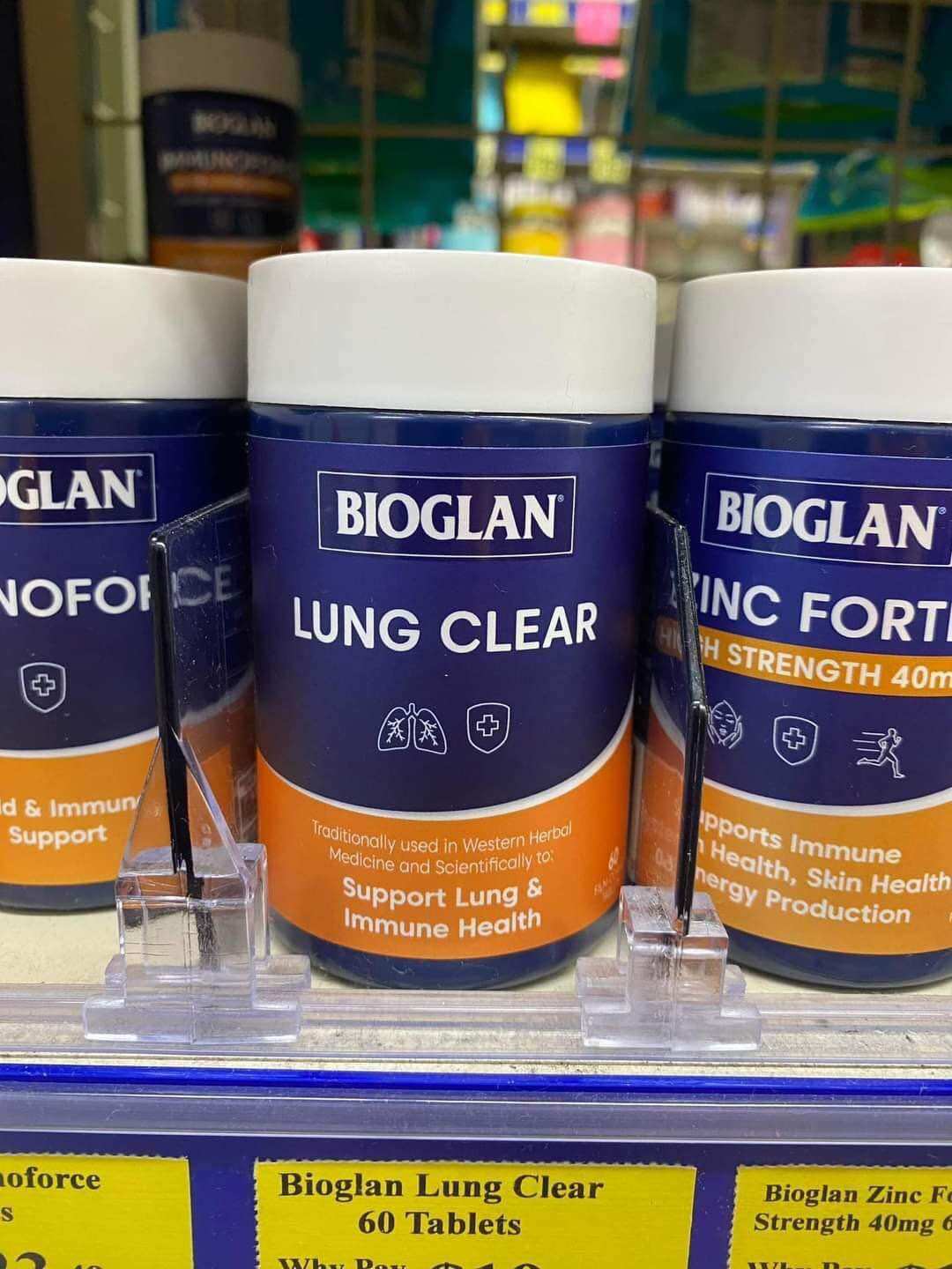 Phổi Bioglan Lung Clear của Úc