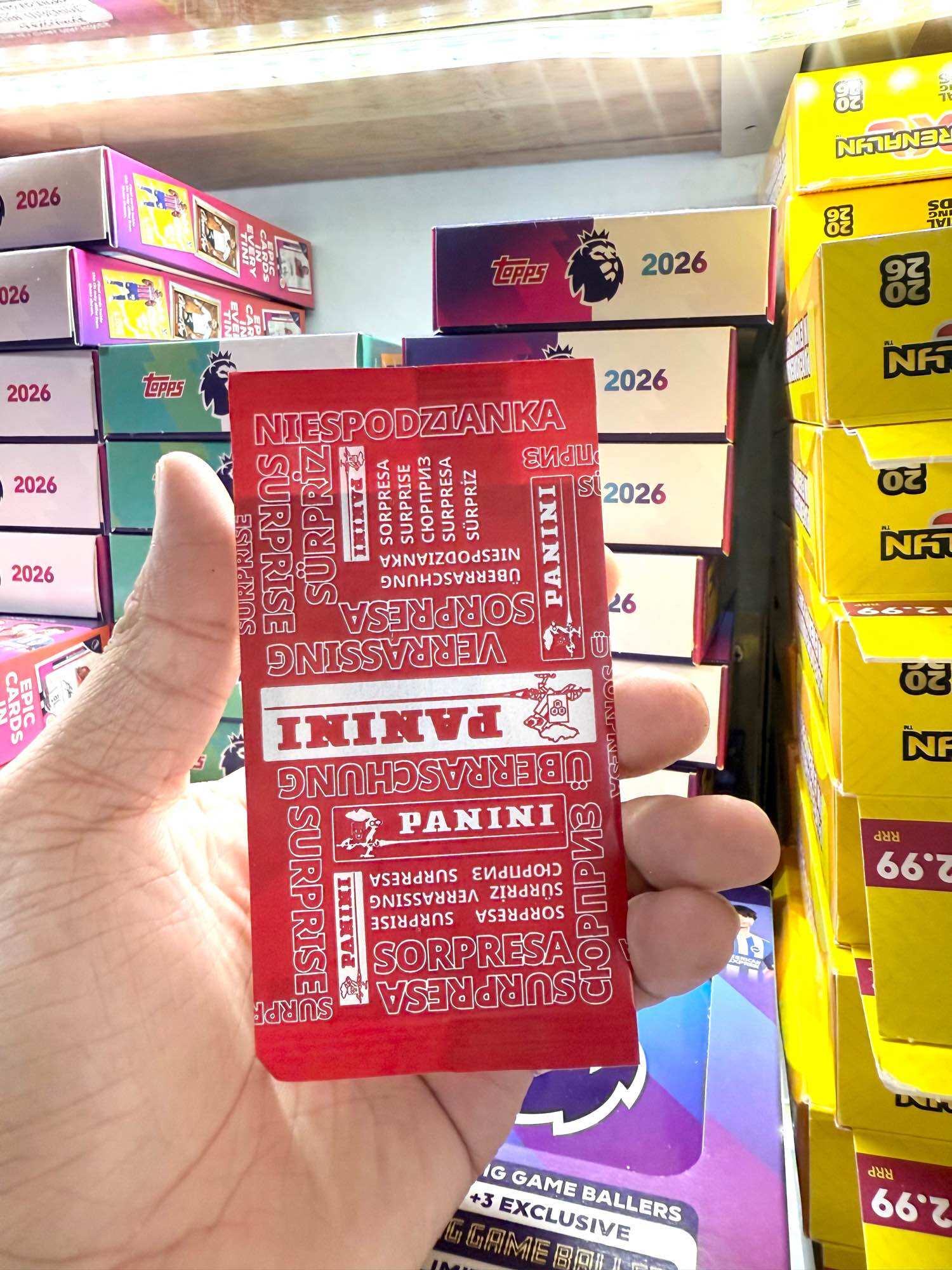 [ Panini Limited Pack 365 2026 ] Pack Limited Panini Adrenalyn 365 2025/26 2026 Gói Thẻ Limited Cực 