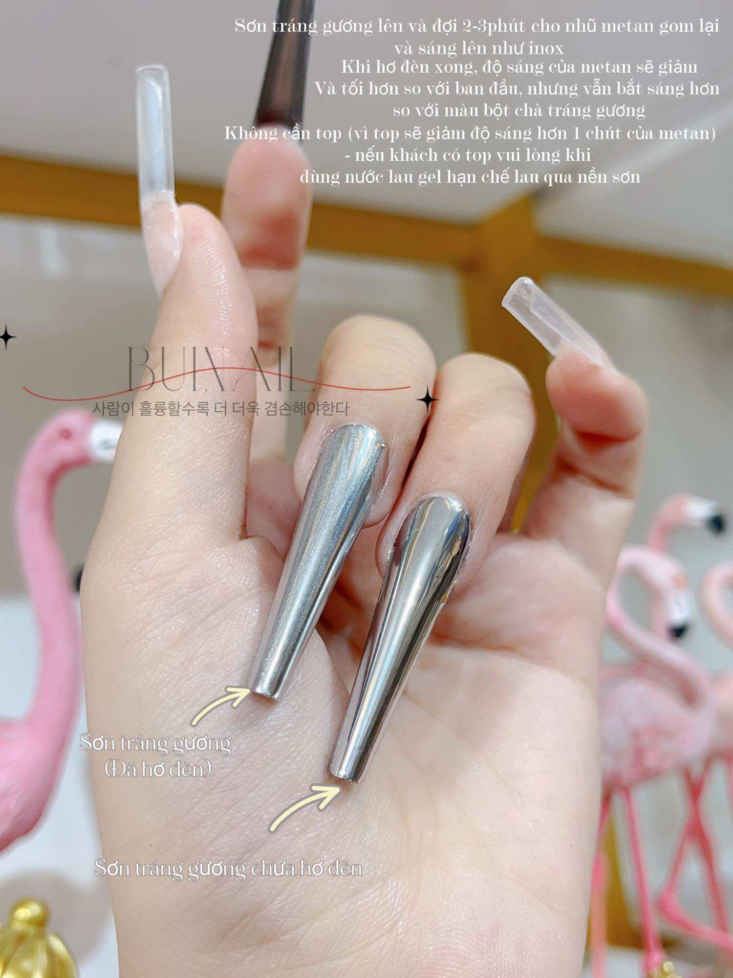 SƠN TRÁNG GƯƠNG BẠC VENDENI