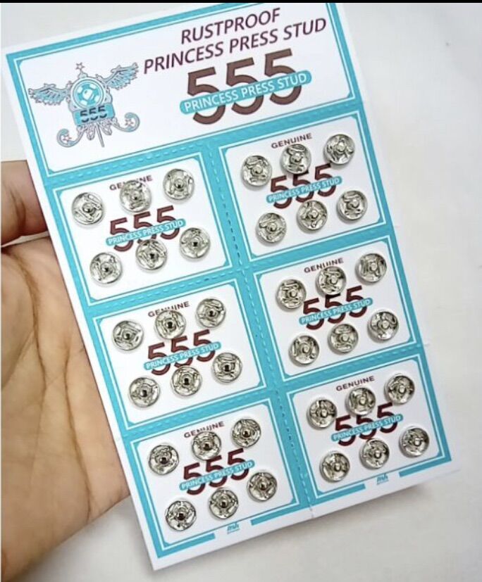 🌺 Vỉ 36 Cặp NÚT BÓP may áo quần