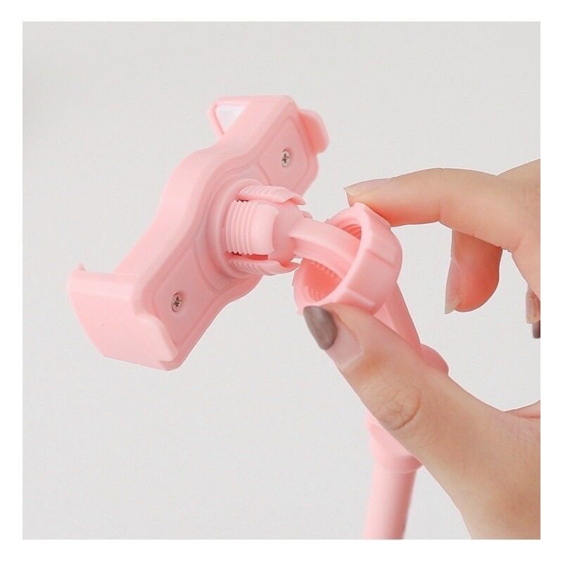 Giá đỡ điện thoại để bàn kèm sticker dán cute