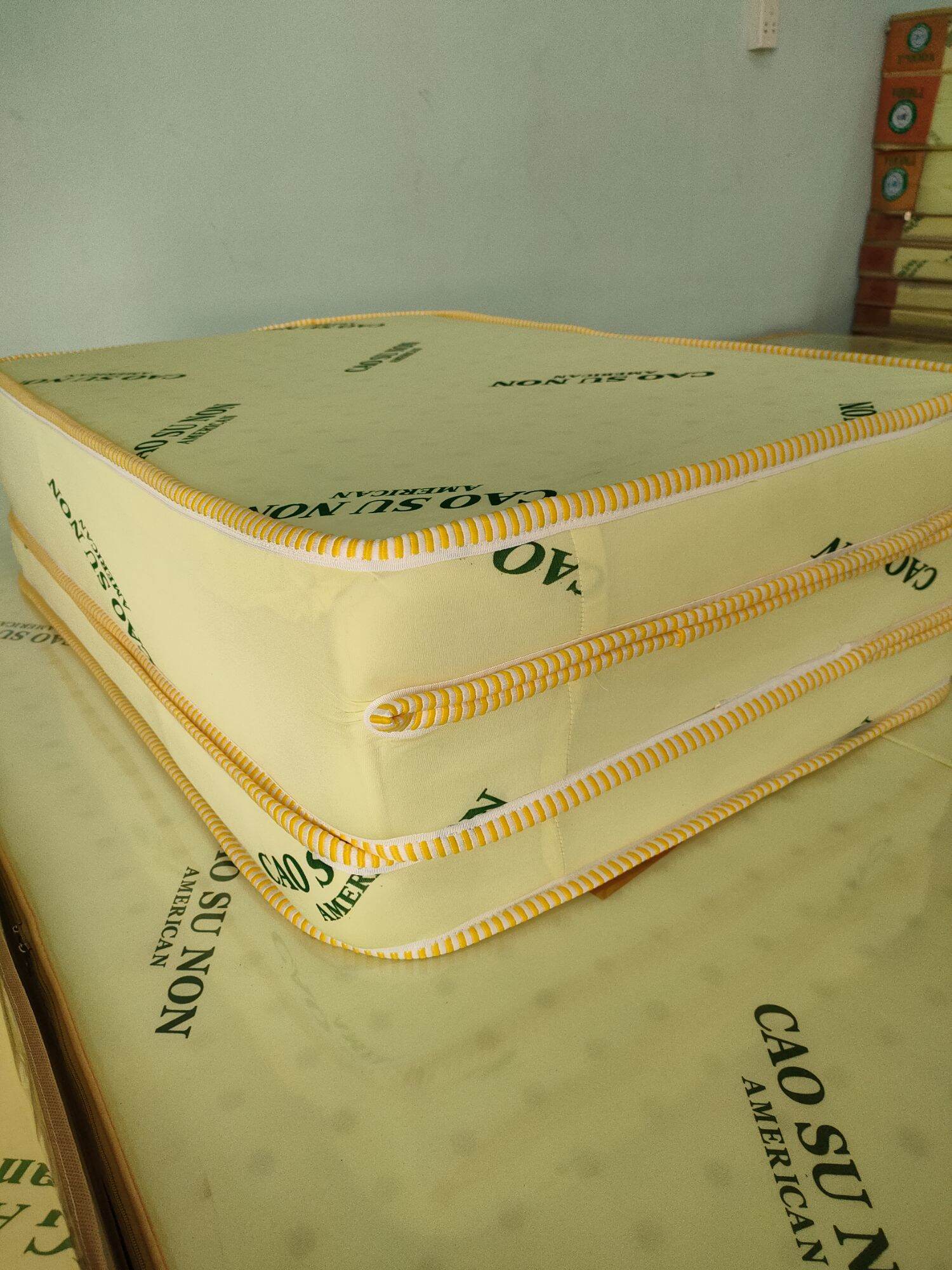 nệm cao su non Gấp 3 american cao 5cm