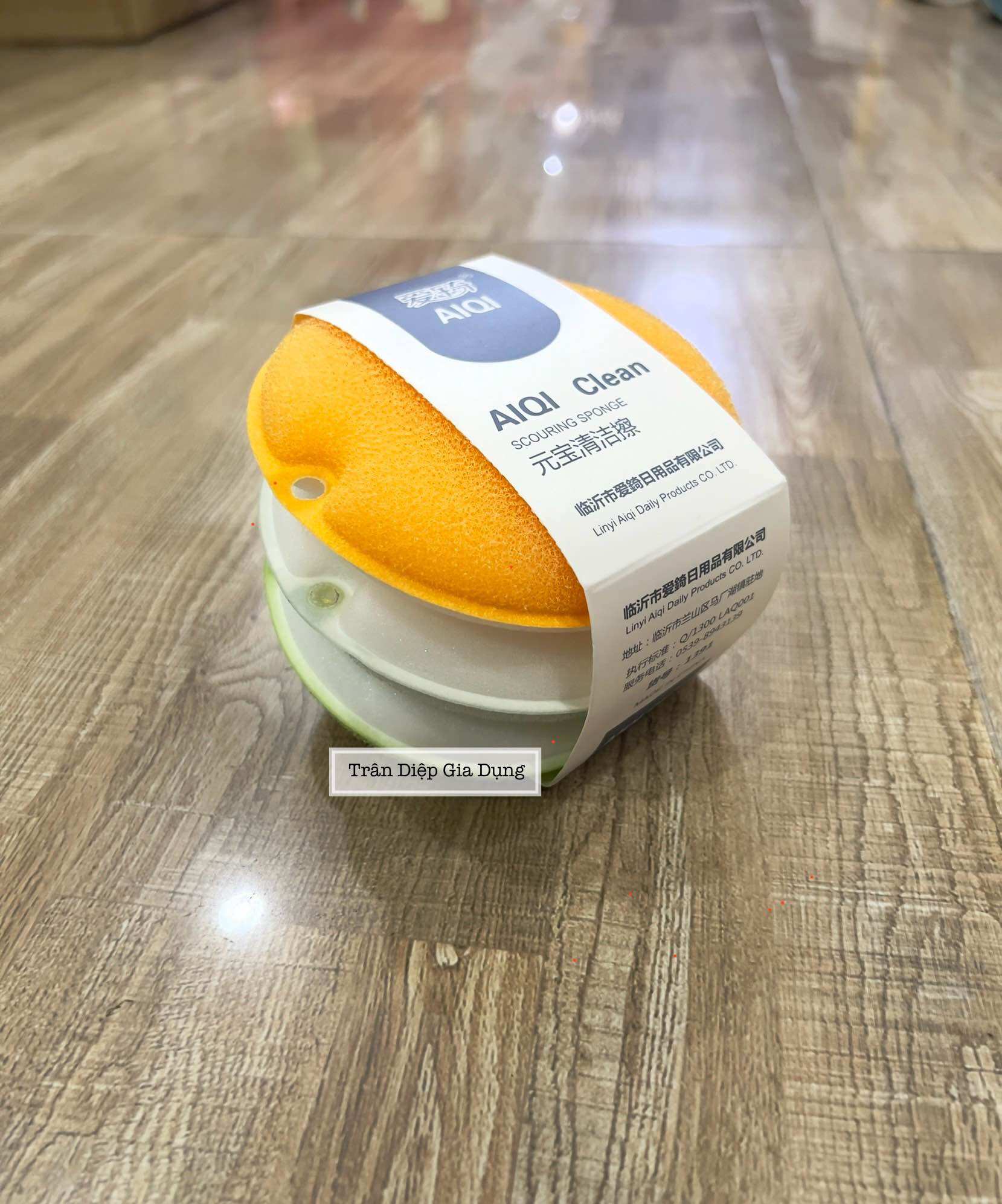 Set 3 miếng rửa chén mút tròn chống trầy, miếng rửa ly