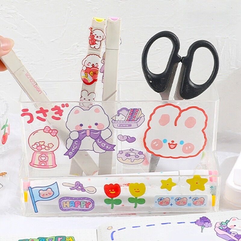 Sticker chống nước hình to dễ thương 19x9cm