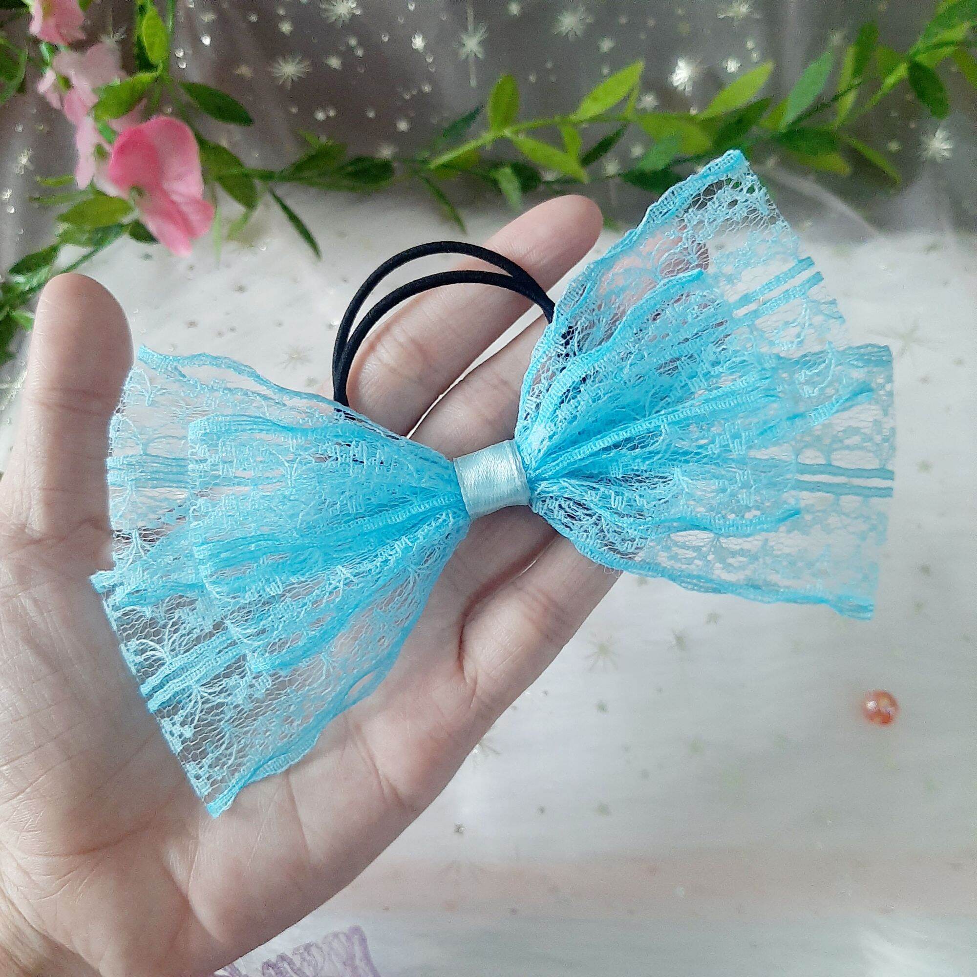 Cột tóc nơ lưới (mua 9 tặng 1)