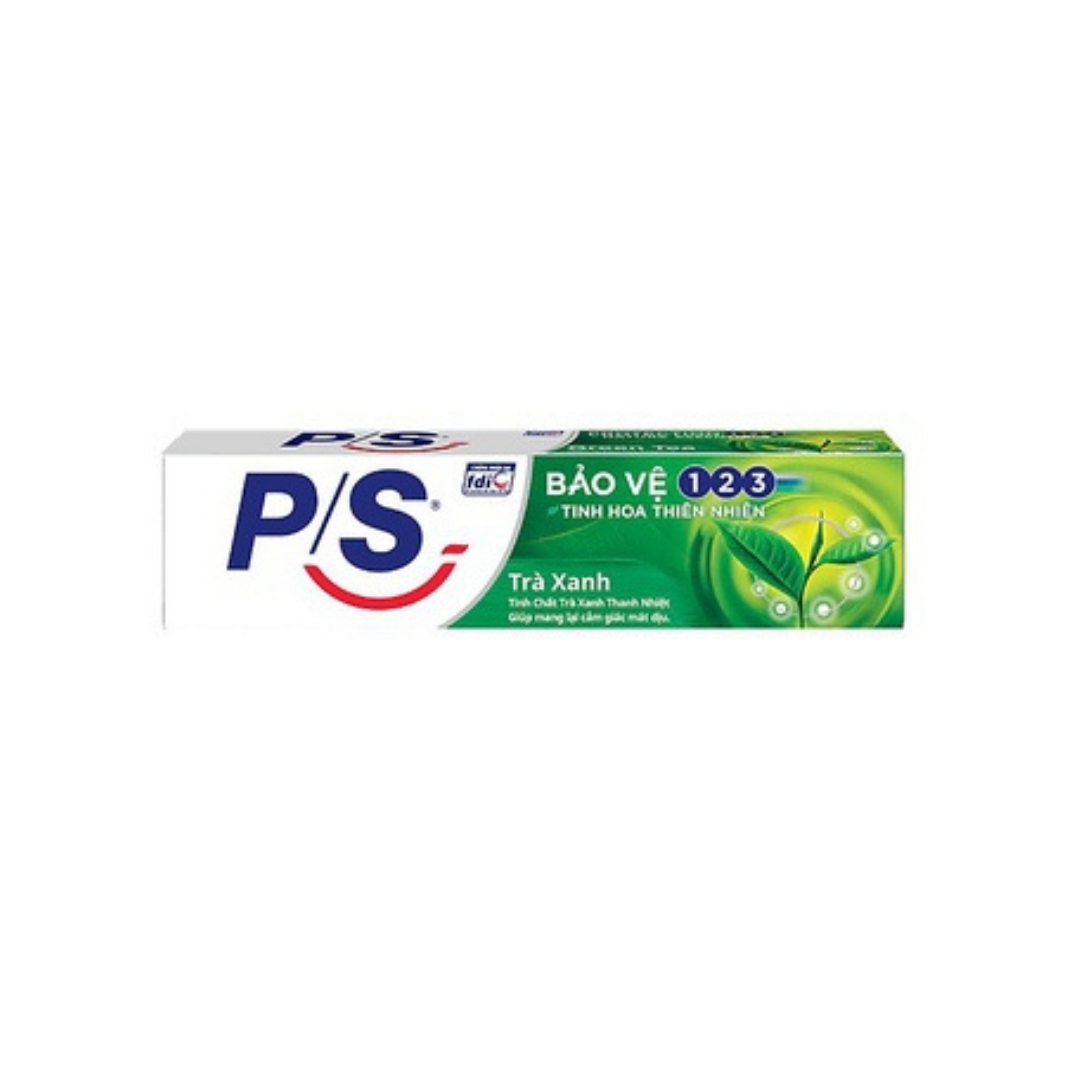 Kem đánh răng P/S 100g trà xanh / ngừa sâu răng