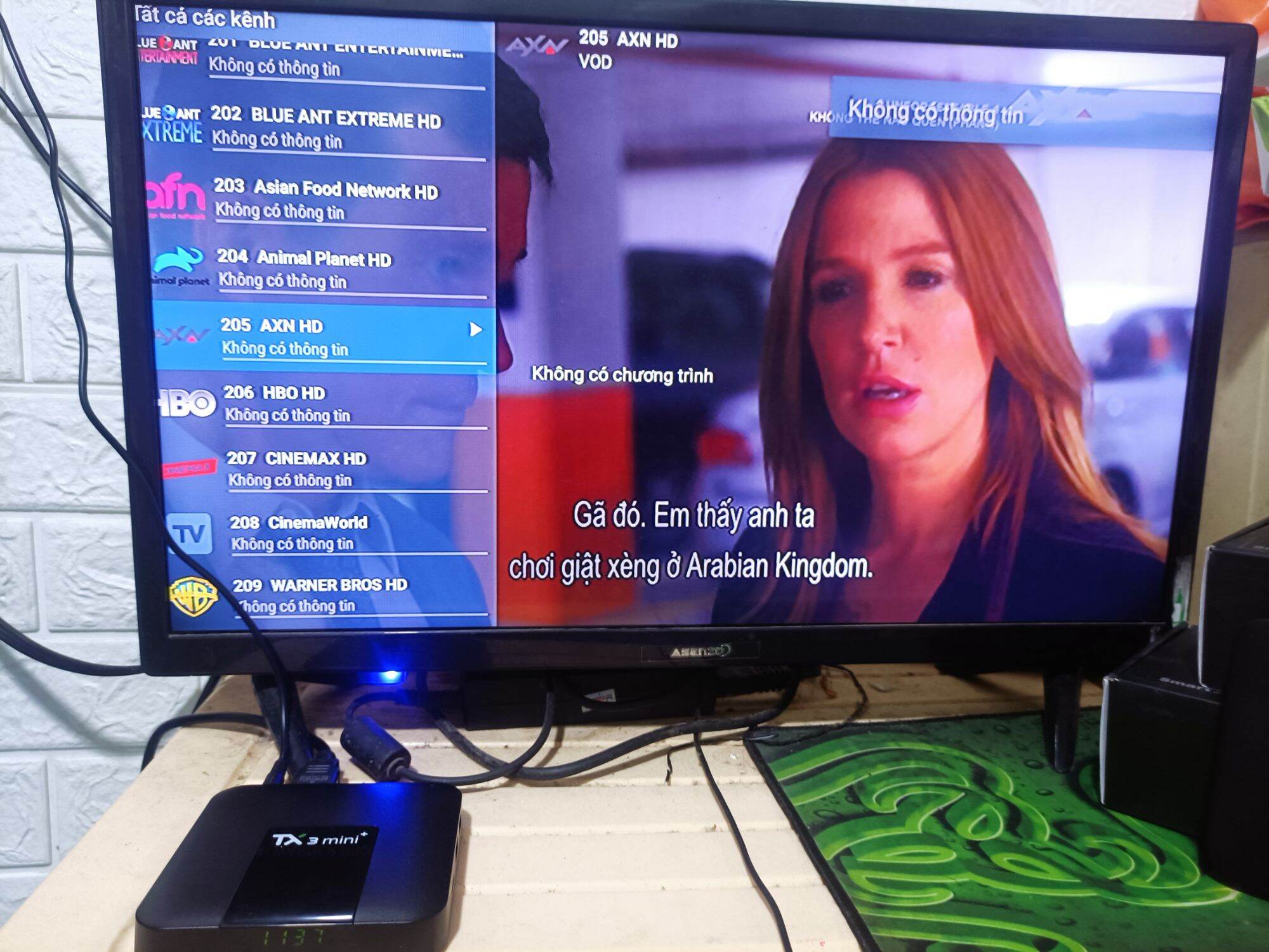 Android TV box tx3 mini plus 2022 bản Ram 4g,Rom 32g