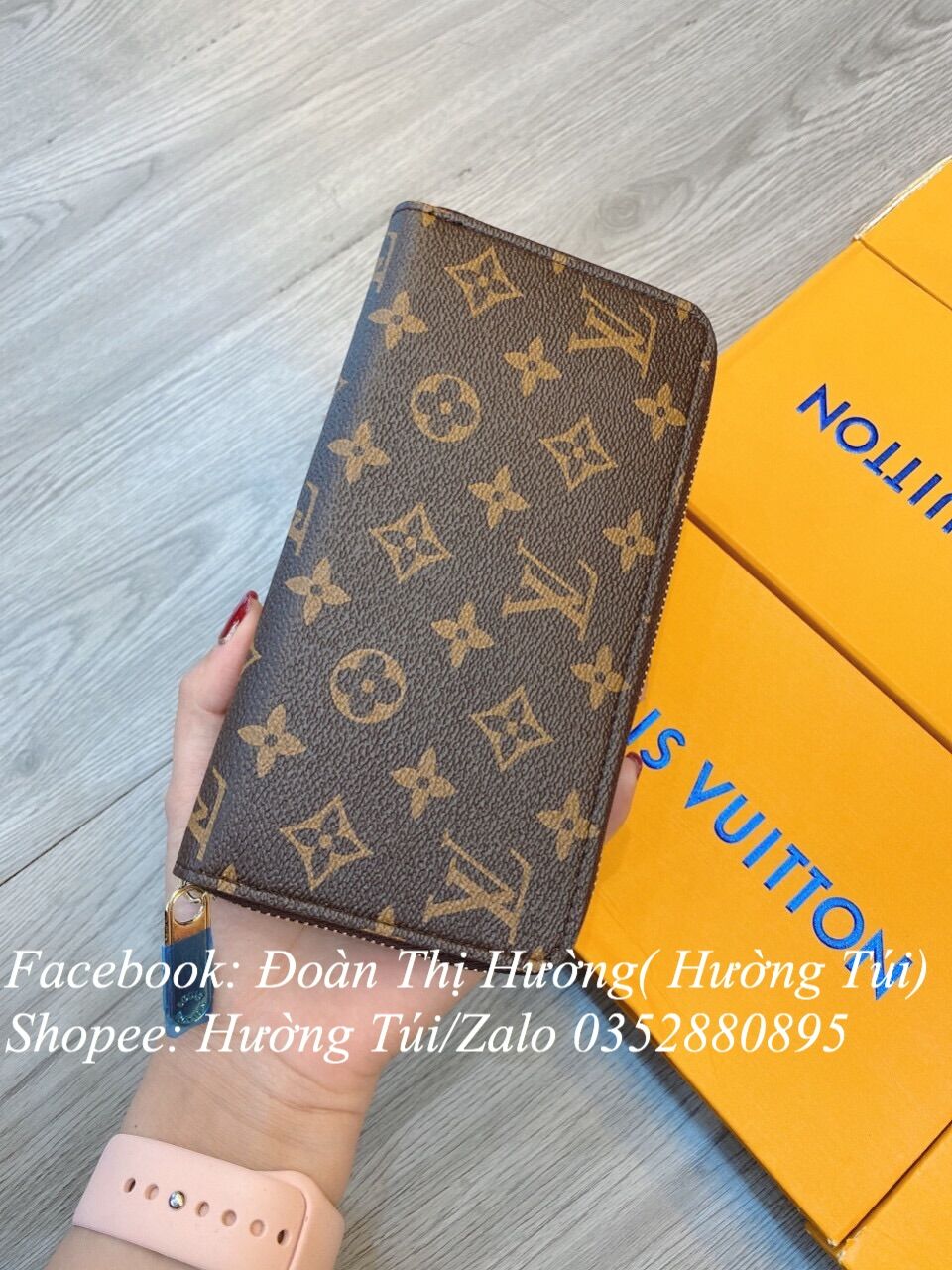 Ví xinh nhiều ngăn có hộp