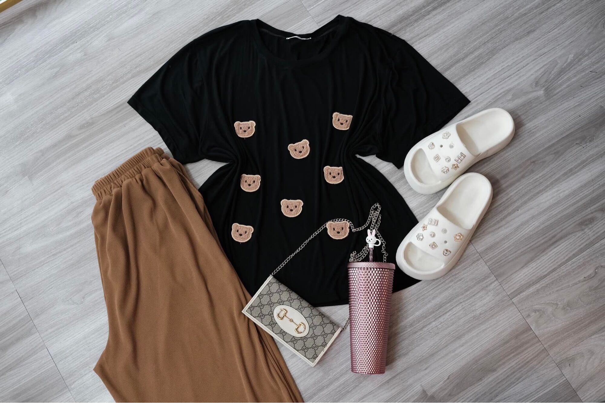 Set đồ bộ hình gấu bigsize