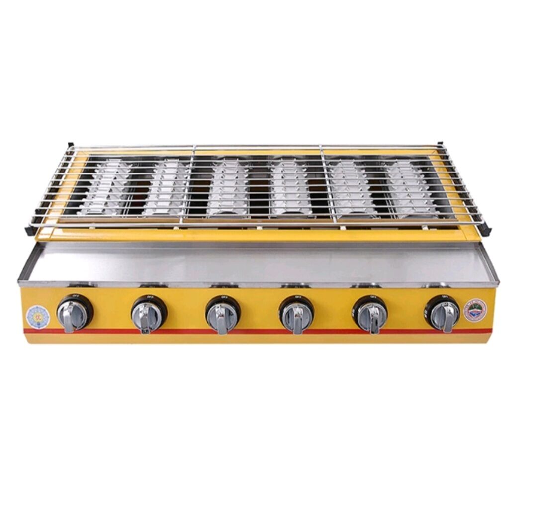 bếp nướng hàu bbq 6 đầu đốt