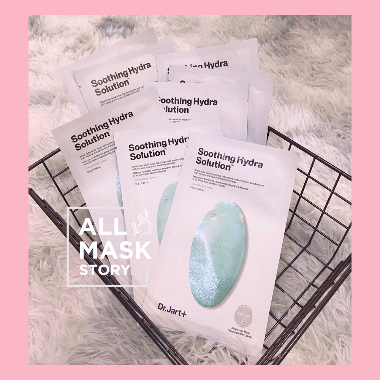 Mặt nạ dr jart+ soothing hydra solution phục hồi dịu da