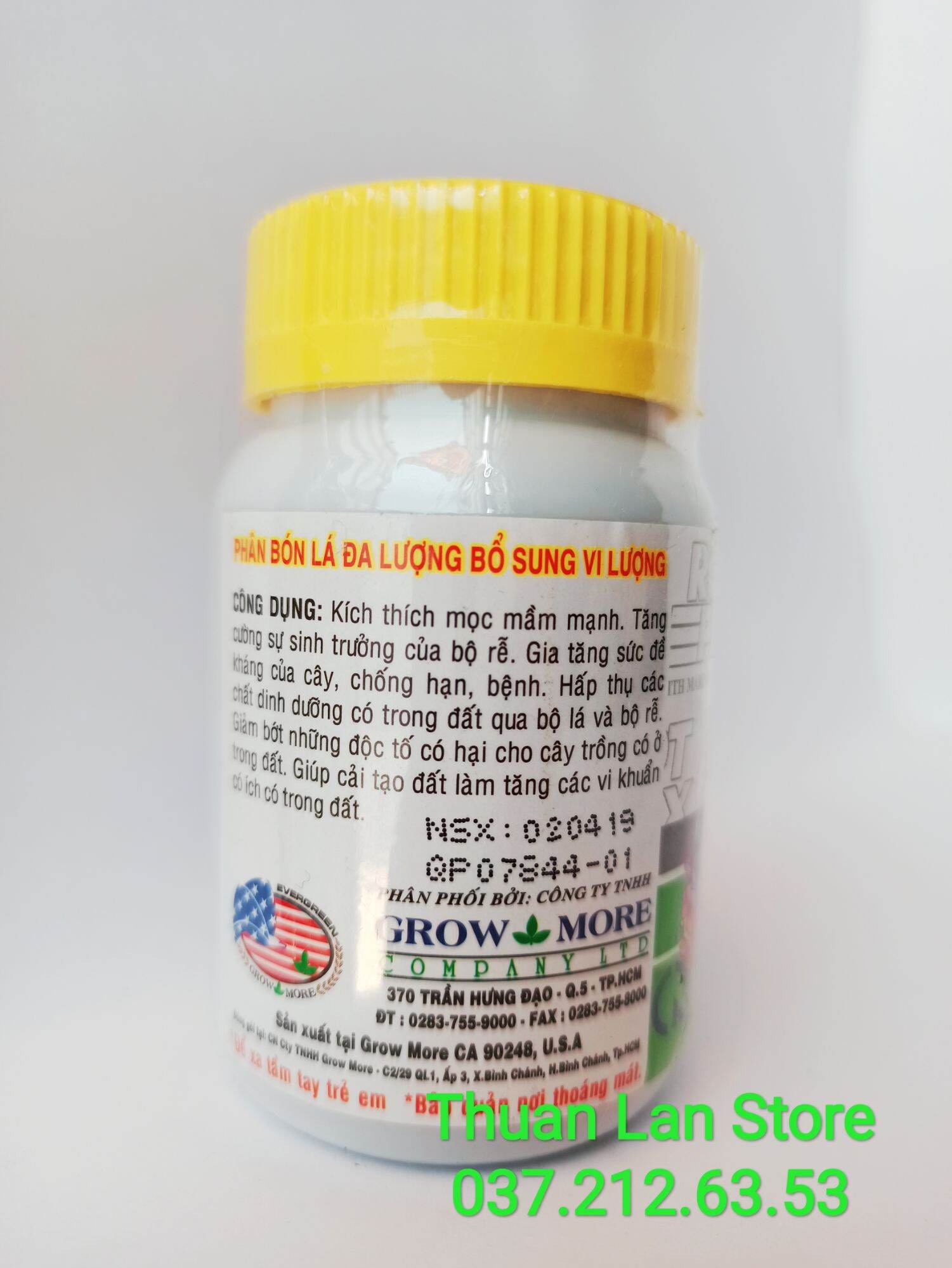 Phân Bón Lá Hữu Cơ Root Plex Từ Tảo Biển 100ml